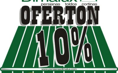 Oferta de descuento en persianas, cortinas y toldos en Alicante