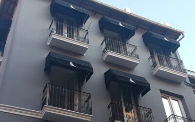 Toldos y cerramientos en comunidad de propietarios